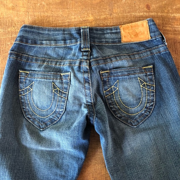 True Religion Bobby Medium Wash Excellent 26x34.5 - Picture 6 of 7